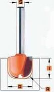 Schalenfräser Z2 Ø19.0mm Schaft 6.35mm