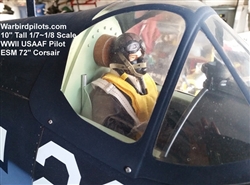 2. Weltkrieg USAAF Pilot 1:8 - 1:7