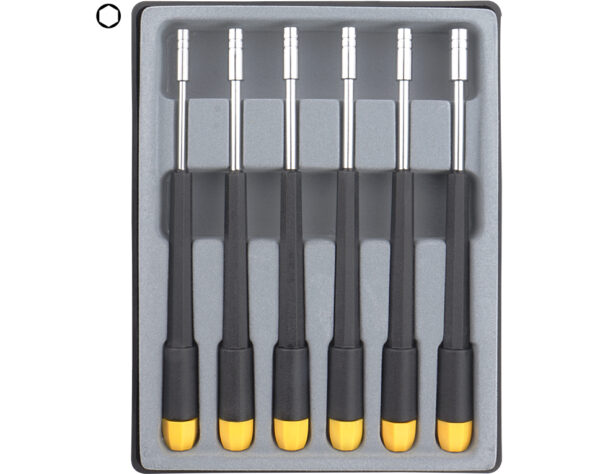 Sechskant Steckschlüssel Set 6-tlg. 2.0 - 4.0 mm