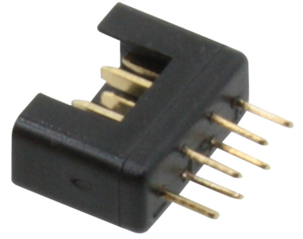 Hochstrom Stecker schwarz