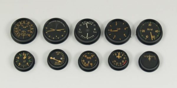 Cockpit Instrumente WWII - britische Jäger 1/3