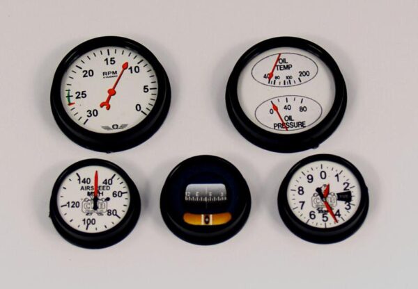 Cockpit Instrumente Piper L4H / J3 1/3