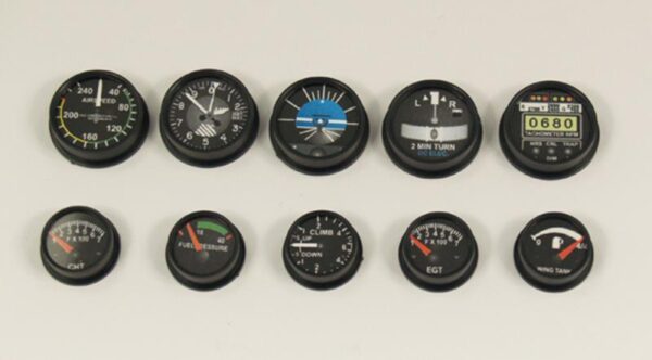 1/5 Cockpit Instrumente Kunstflug Flugzeuge