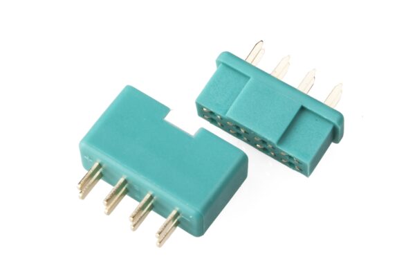 MPX8 GP Hochstromstecker, grün, 1 Paar