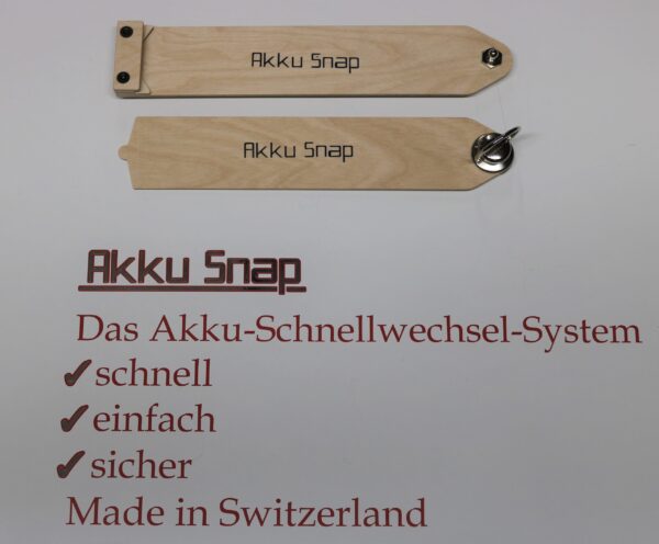 Akku Snap 1 Akkuplatte