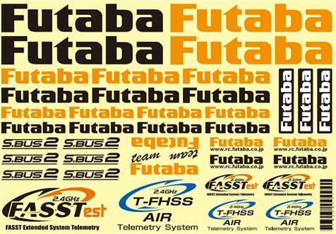 Futaba Sticker Sheet Air