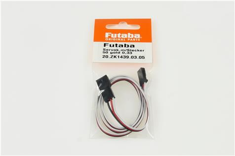 Servok.m/Stecker 50 gold 0.33