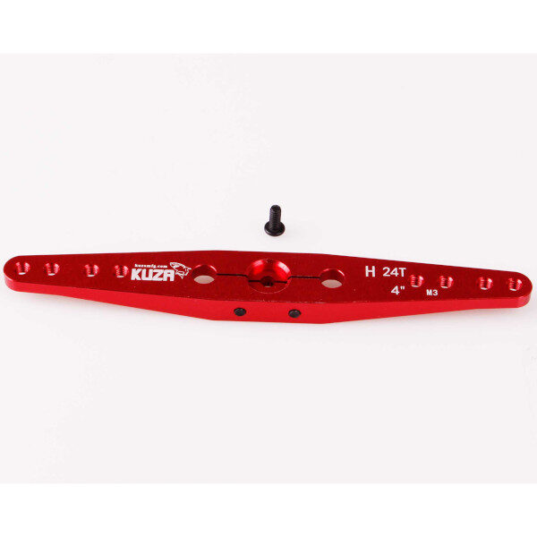 Servohebel 2-Arm Hitec 24T 4" M3
