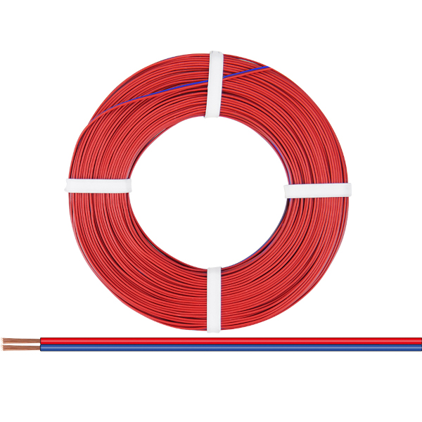Zwillingslitze 0.25 mm² rot-blau