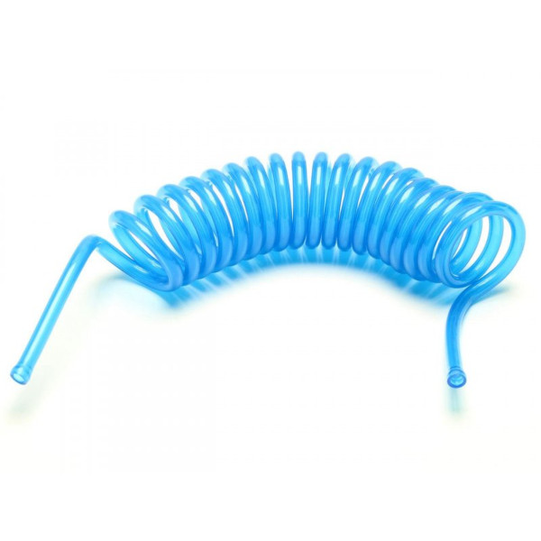 Spiralschlauch PU Ø 5.0 mm blau (VE=2m)