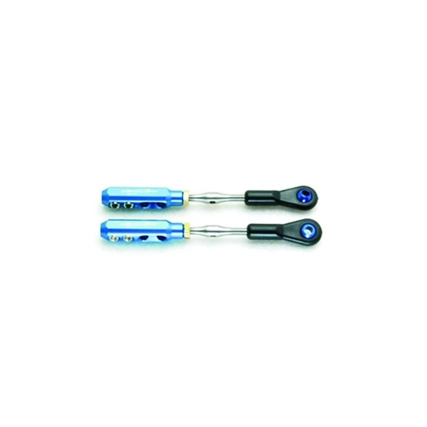 Seilkupplung blau mit Spannvorrichtung
