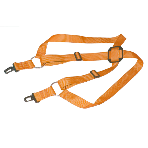 Komfort Kreuzgurt orange
