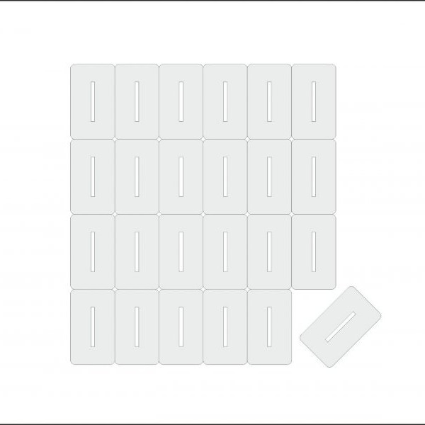 Patent Scharnier 17 x 10mm (VE=24St.)