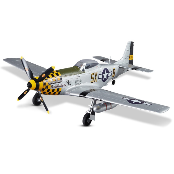 DERBEE P-51D Mustang PNP gelb