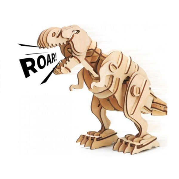 Dinosaurier T-Rex (Lasercut Holzbausatz)